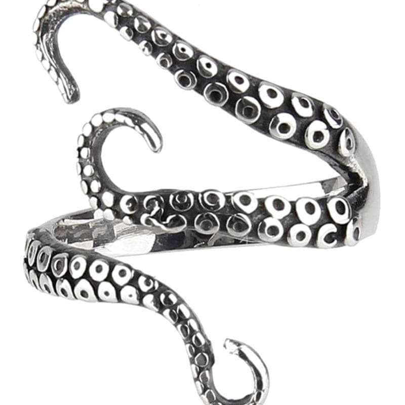 Bague Steampunk Kraken