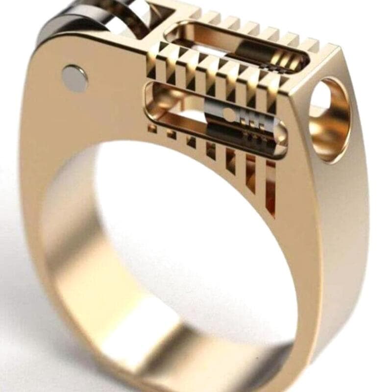 Bague Steampunk Engrenages