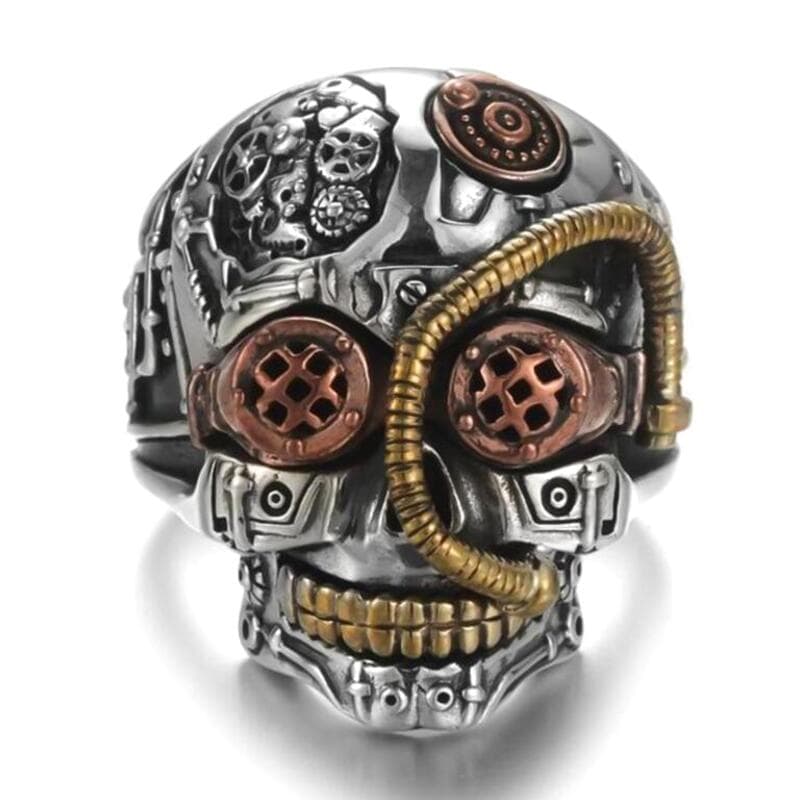 Bague Steampunk Skull