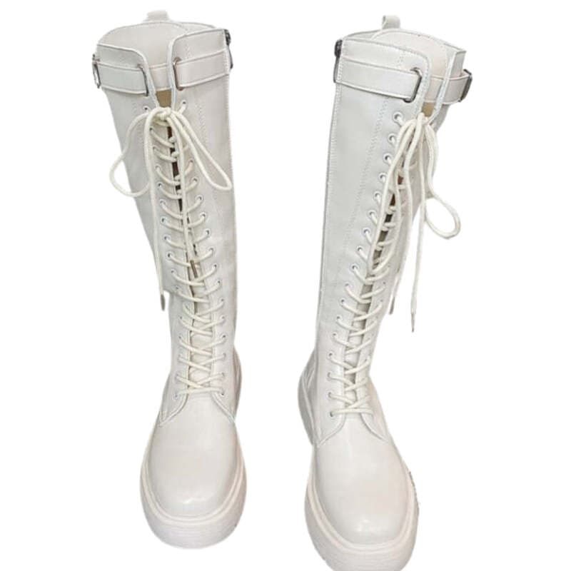 Bottes Blanches pour Femme