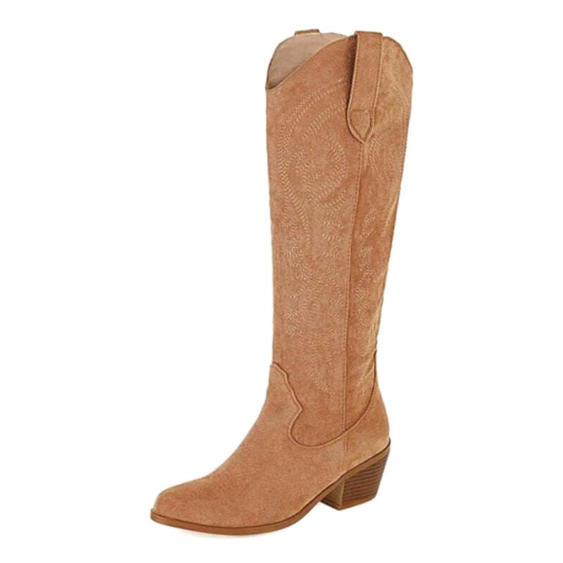 Bottes Daim Western Femme