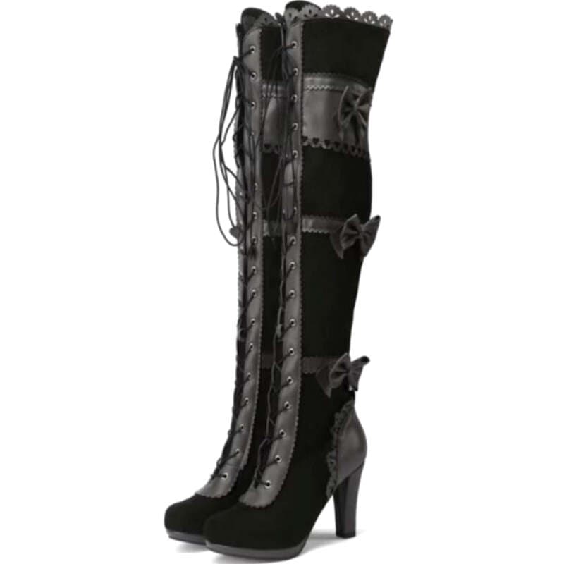 Bottes Steampunk Dentelle
