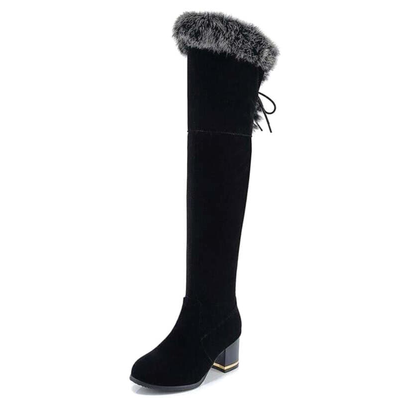 Bottes Steampunk Fourrées