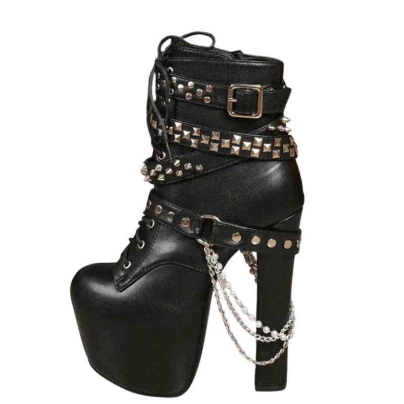 Bottines Steampunk Gothique