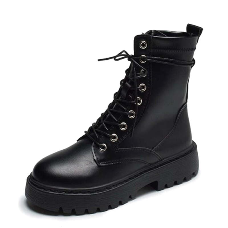 Bottines Plateforme à Lacets