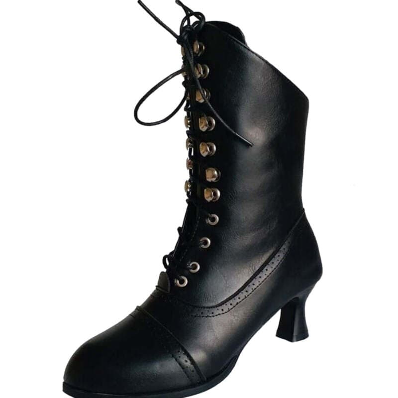Bottines Victoriennes Noires