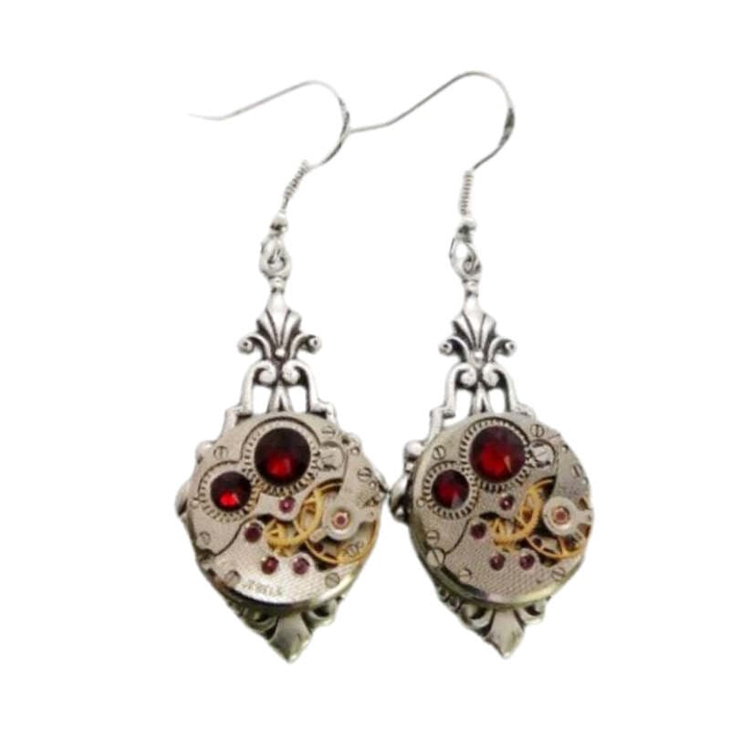 Boucles d'Oreilles Steampunk Femme