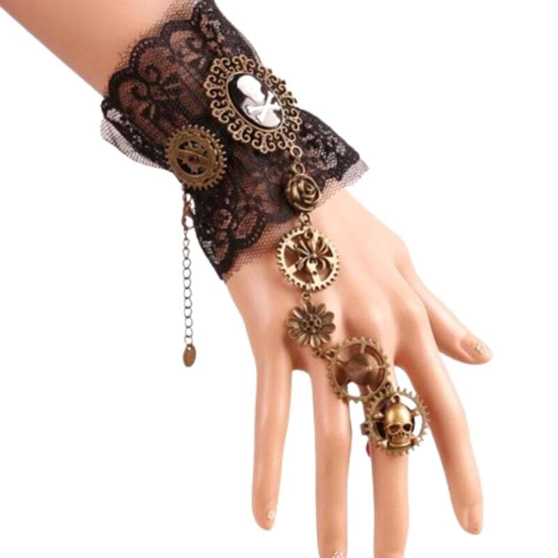 Bracelet Dentelle Steampunk