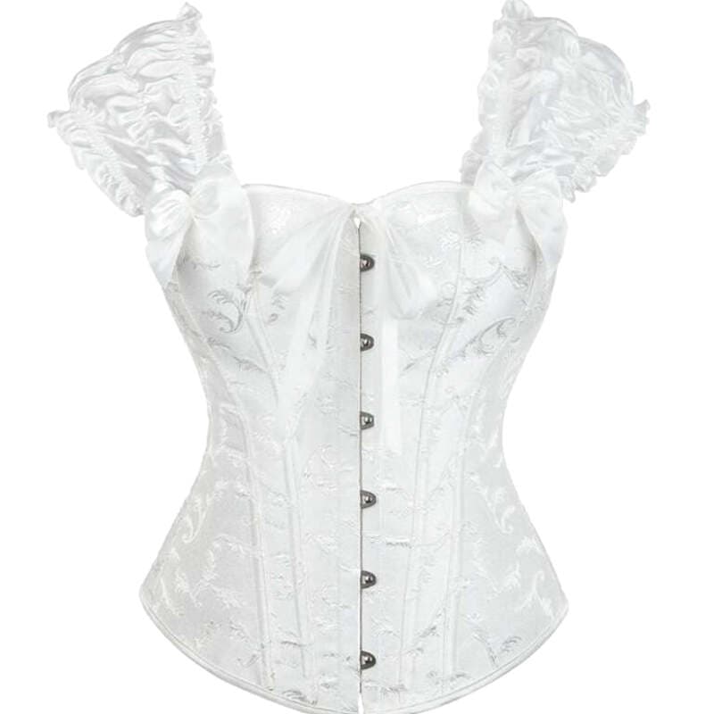 Bustier Blanc Victorien
