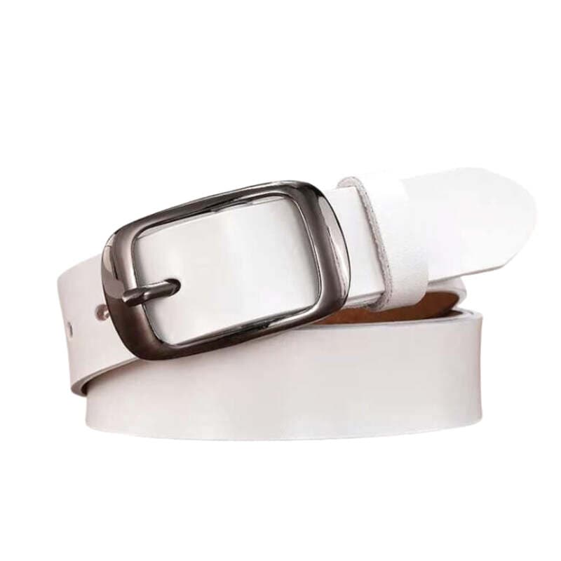 Ceinture Steampunk Blanche en Simili