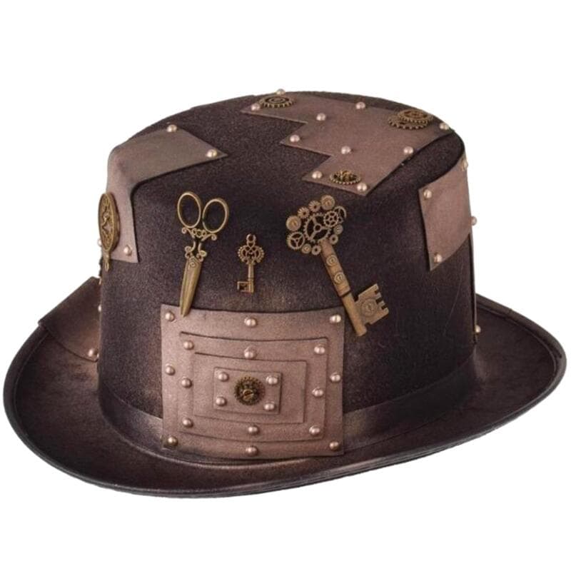 Chapeau Steampunk Marron