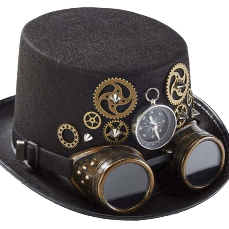 Chapeau Steampunk avec Mécanismes