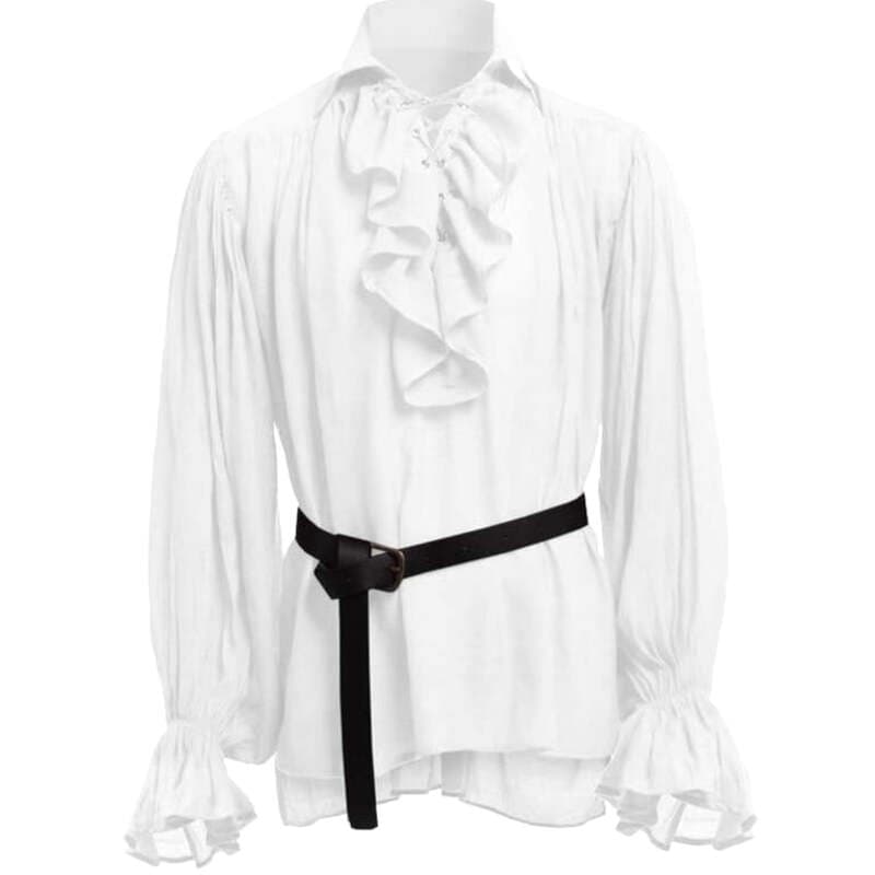 Chemise Blanche Steampunk Homme