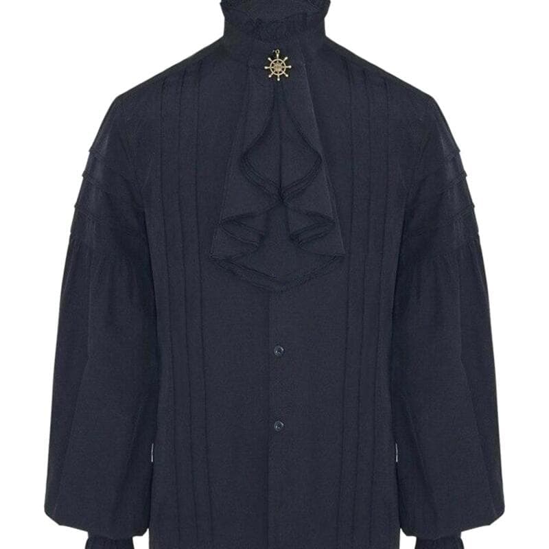 Chemise Victorienne Col Jabot Homme