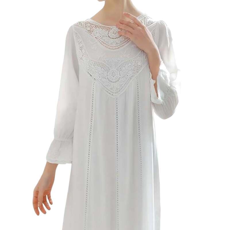 Chemise de Nuit Style Victorien