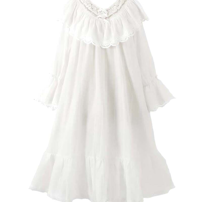 Chemise de Nuit Victorienne Femme