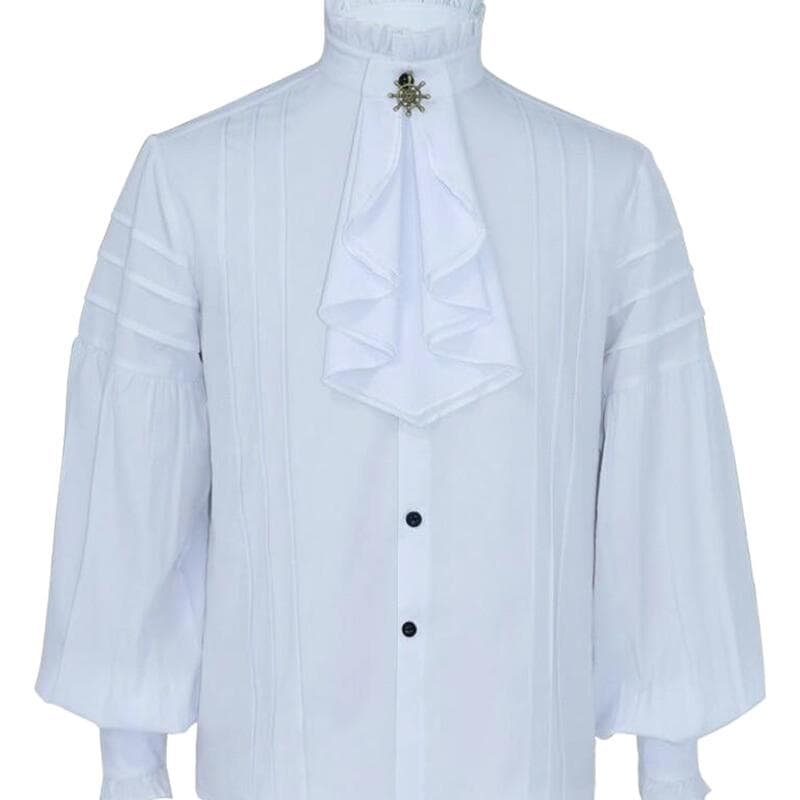 Chemise Steampunk Homme à Jabot
