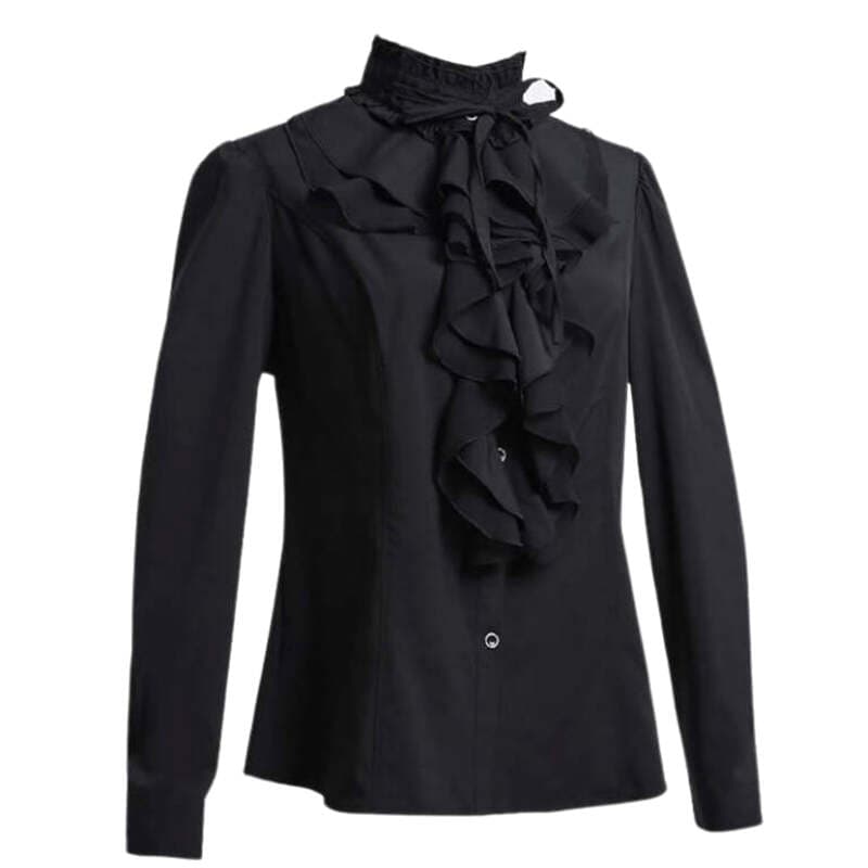 Chemise Steampunk Noire Femme
