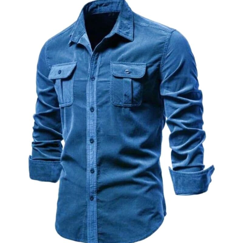 Chemise Velours Côtelé Homme