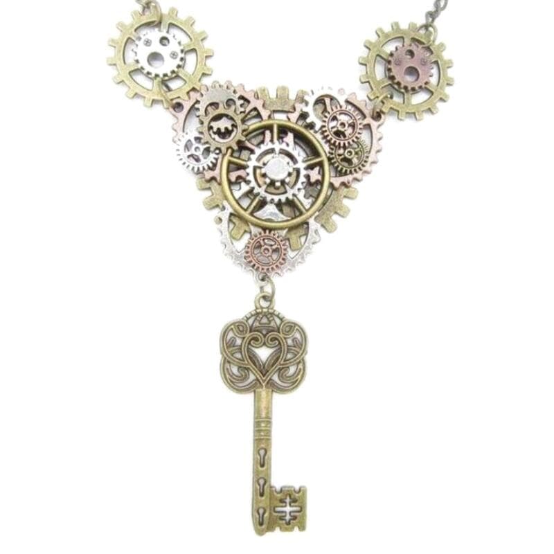 Collier Clé Steampunk