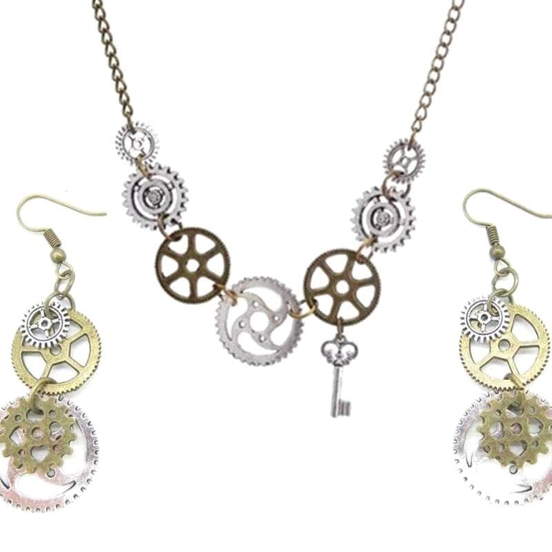 Collier Steampunk Femme