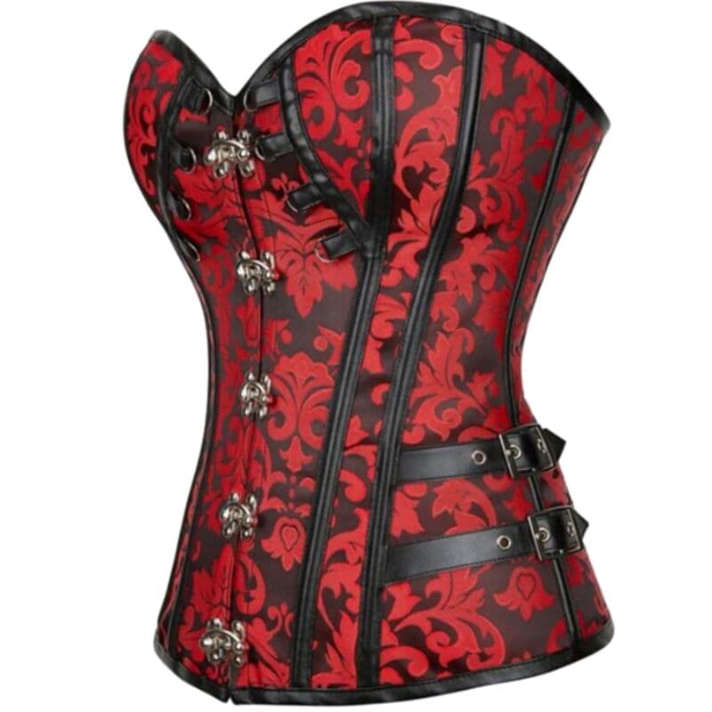 Corset Steampunk Rouge