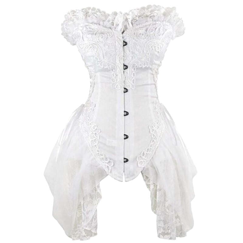 Corset Victorien Blanc