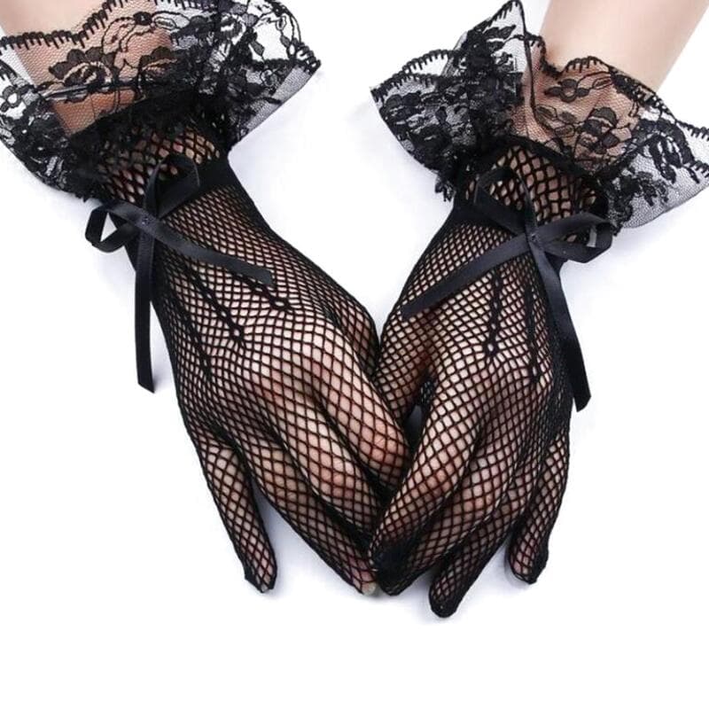 Gant Dentelle Noir
