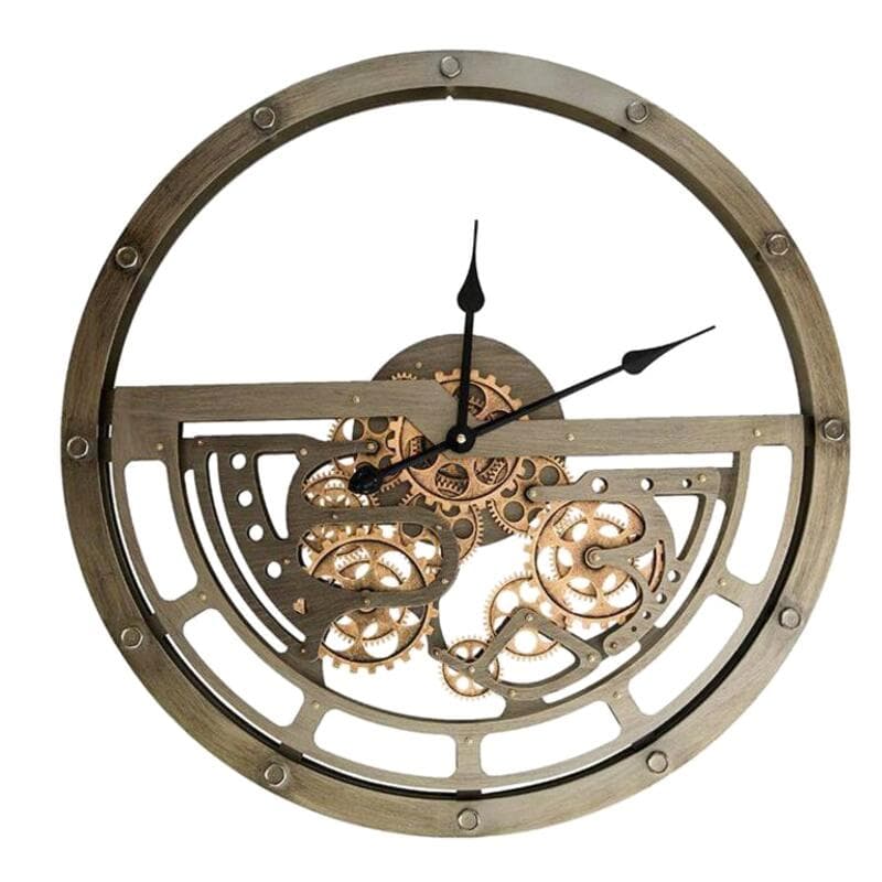 Horloge Murale Industrielle Steampunk