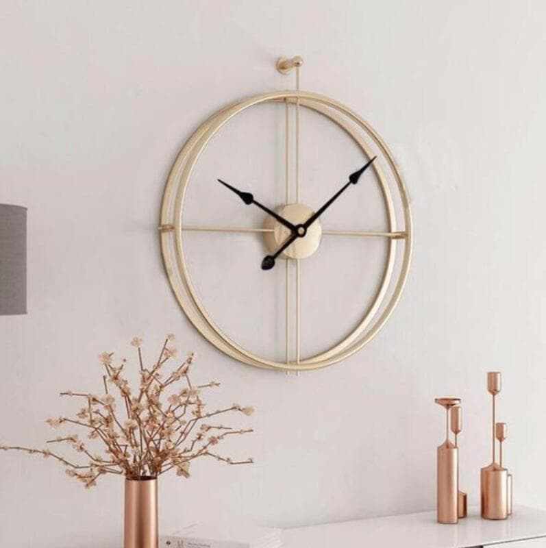 Horloge Steampunk Murale Minimaliste