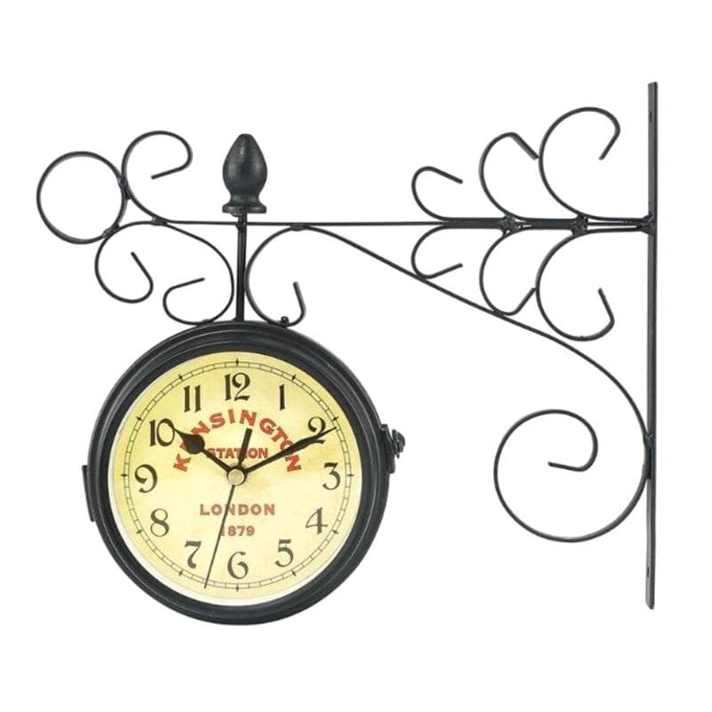 Horloge Steampunk Rétro Gare