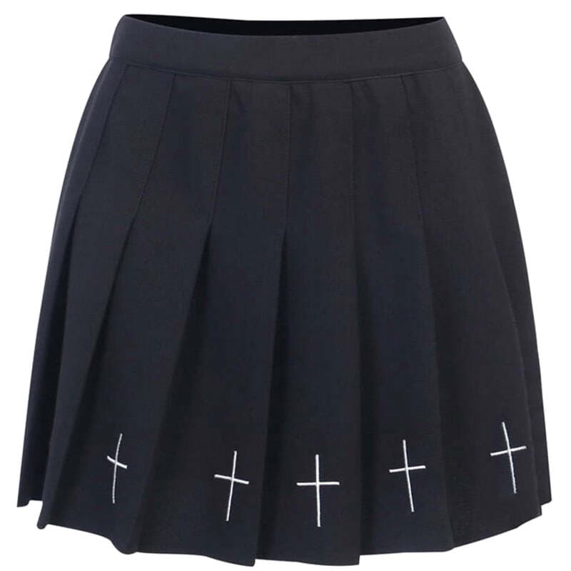 Jupe Courte Gothique Noire