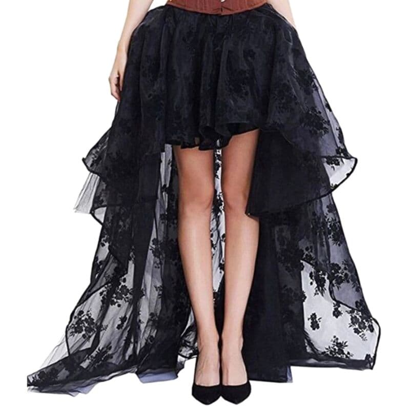 Jupe Longue Gothique en Dentelle