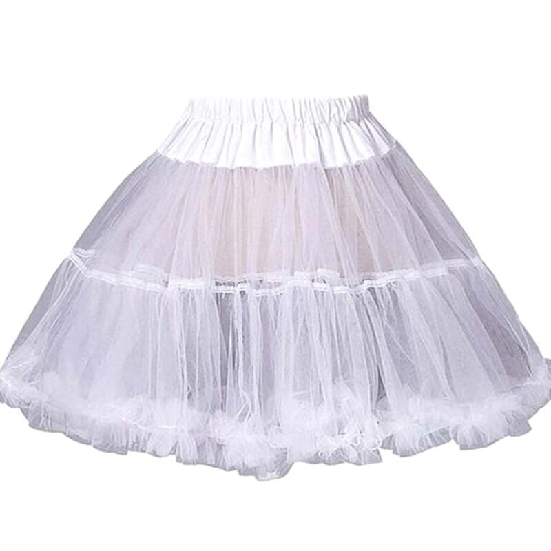 Jupon Court Blanc