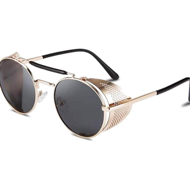 Lunettes de Soleil Rondes Steampunk