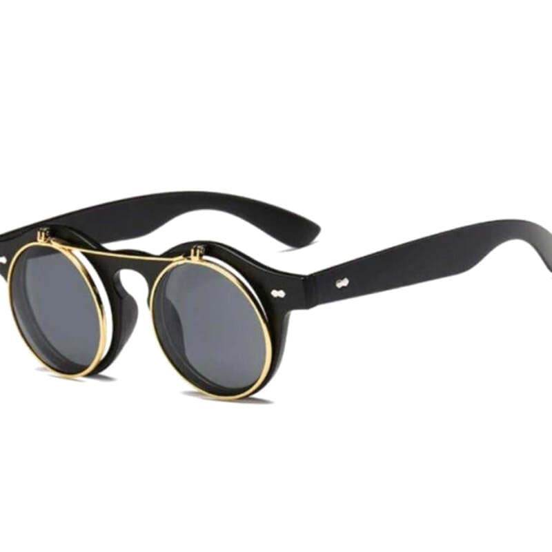 Lunettes de Soleil Steampunk Flip-up