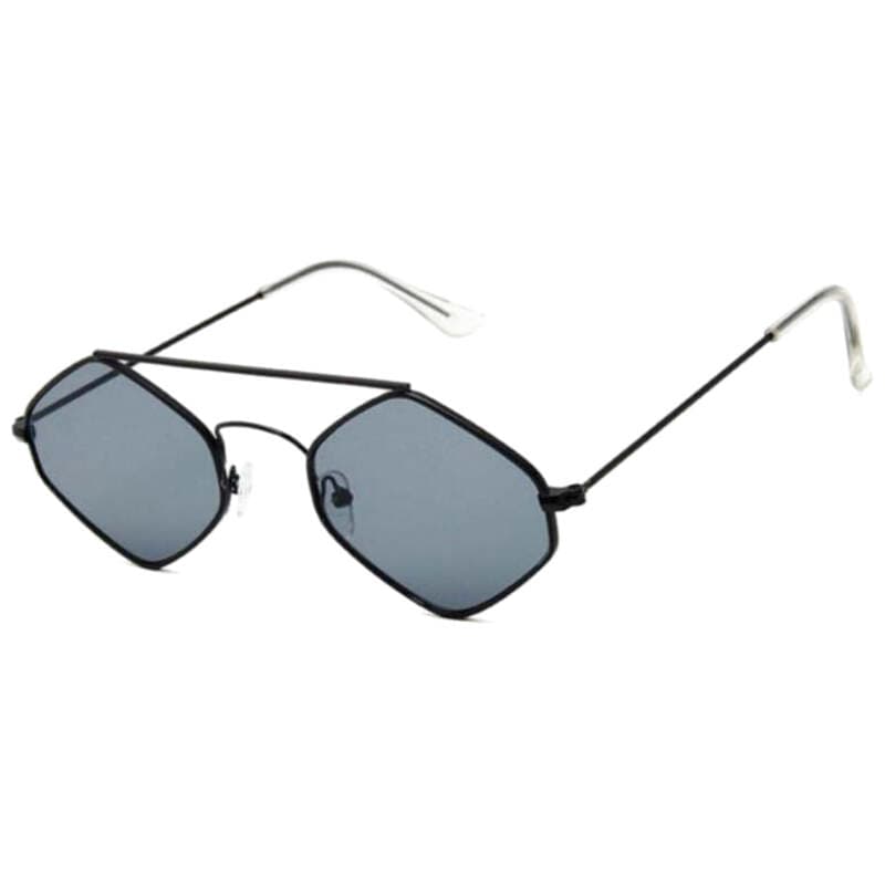 Lunettes de Soleil Hexagonales Femme