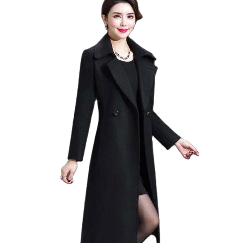 Manteau Long Femme Vintage