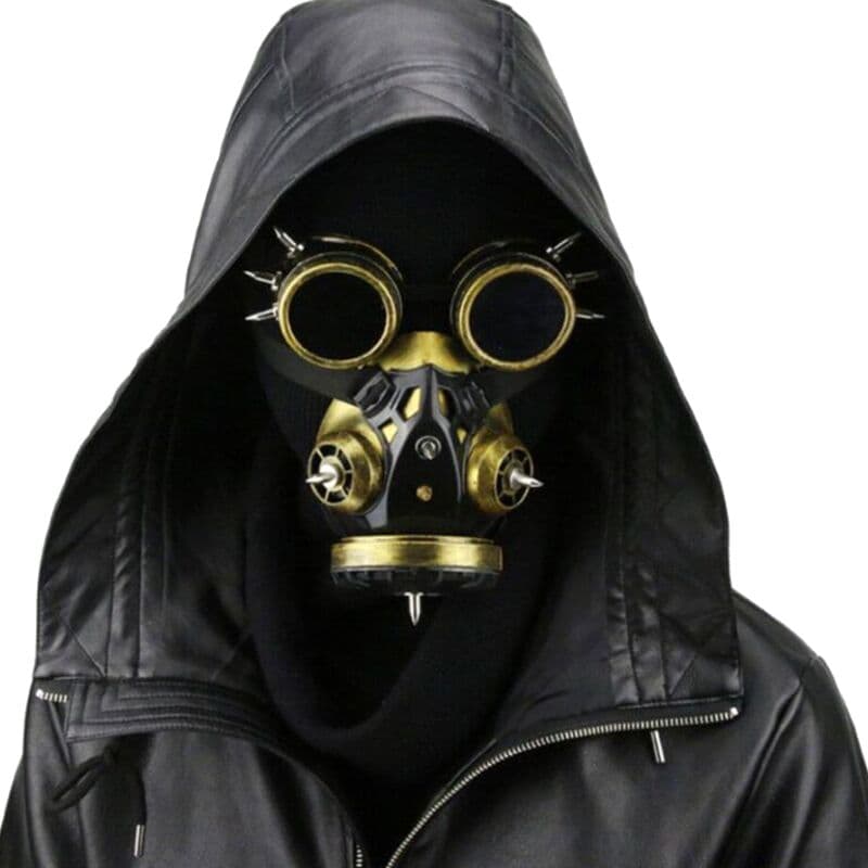Masque à Gaz Futuriste Cosplay