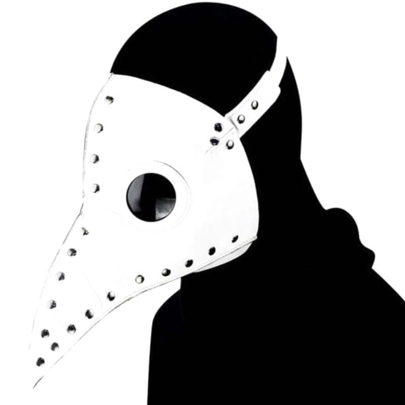 Masque Médecin de la Peste Blanc