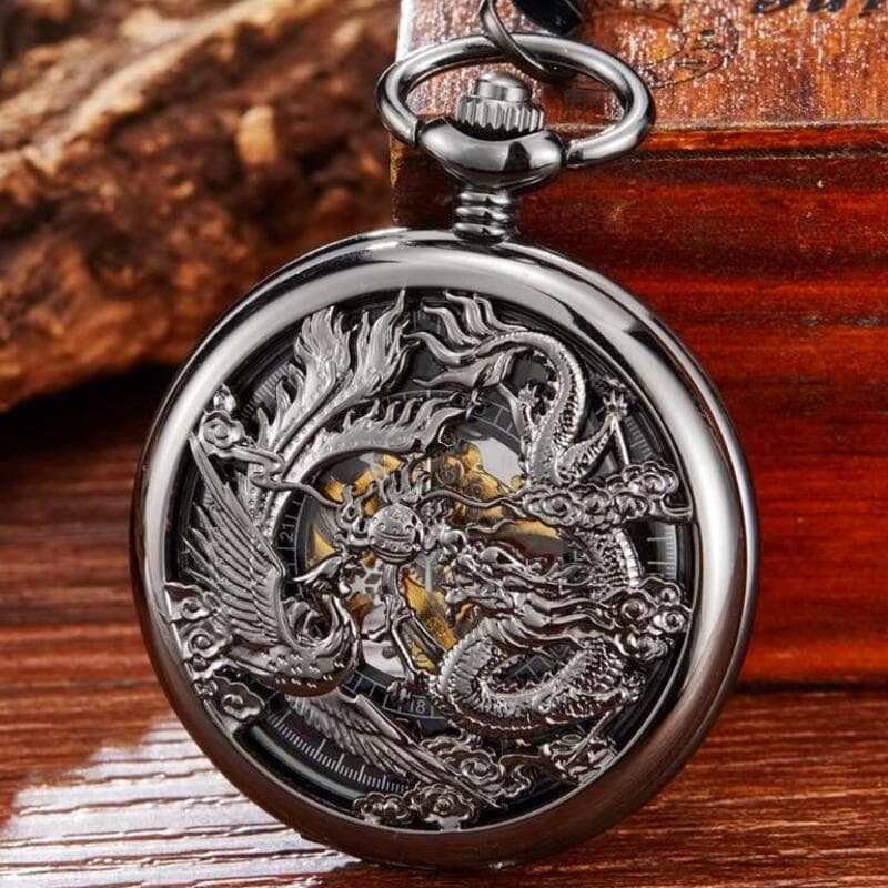 Montre à Gousset Steampunk Dragon
