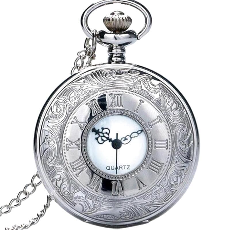 Montre à Gousset Femme Argent Ancienne