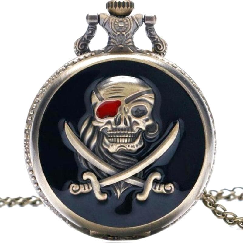 Montre à Gousset Steampunk Pirate