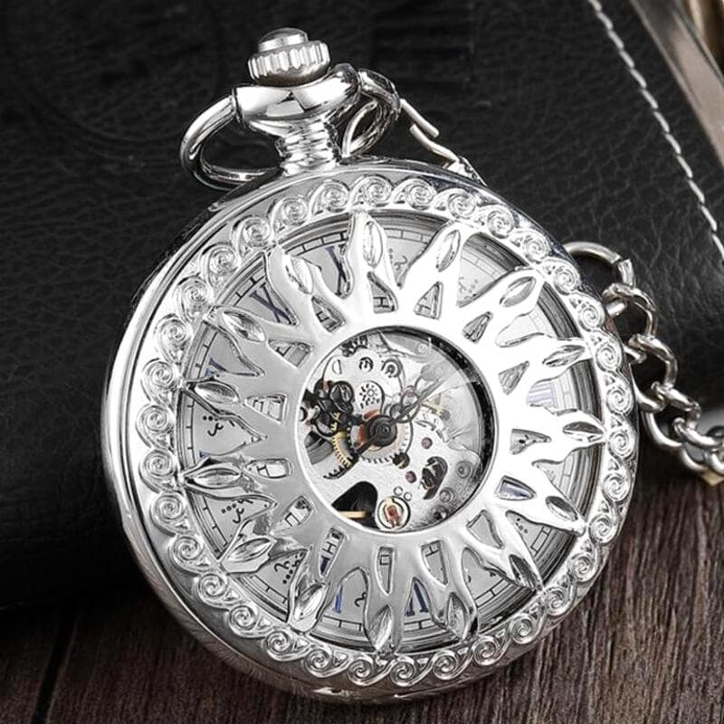 Montre à Gousset Steampunk Soleil