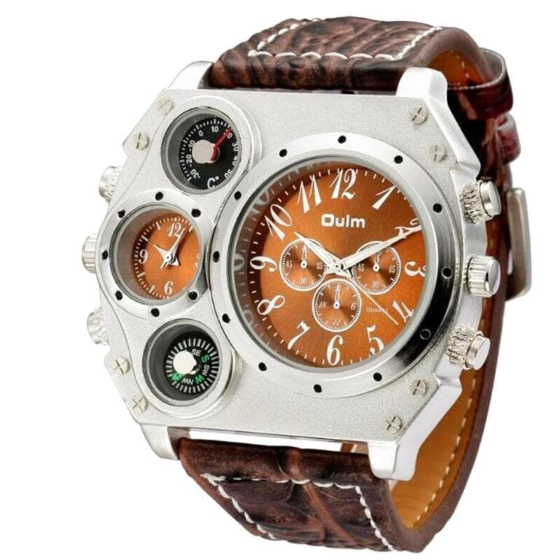 Montre Steampunk Boussole Homme