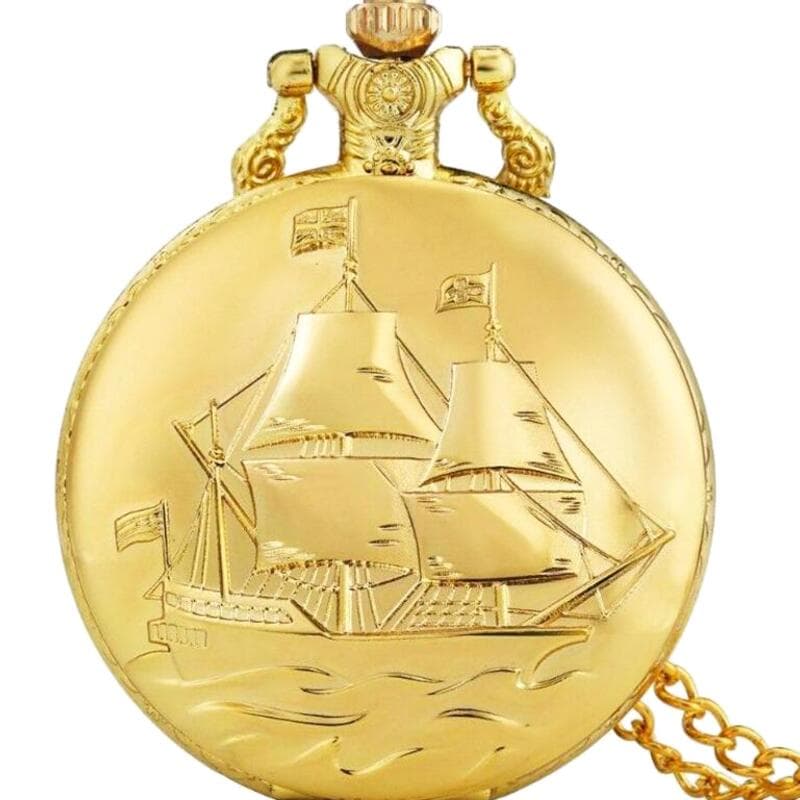 Montre à Gousset Steampunk Bateau