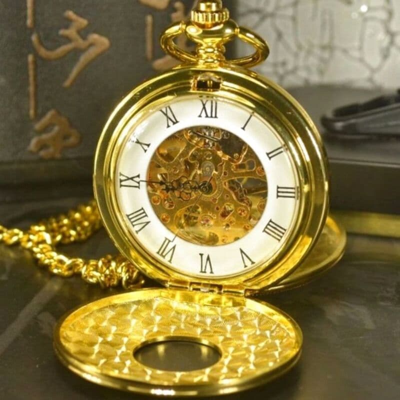 Montre à Gousset Steampunk Double Face
