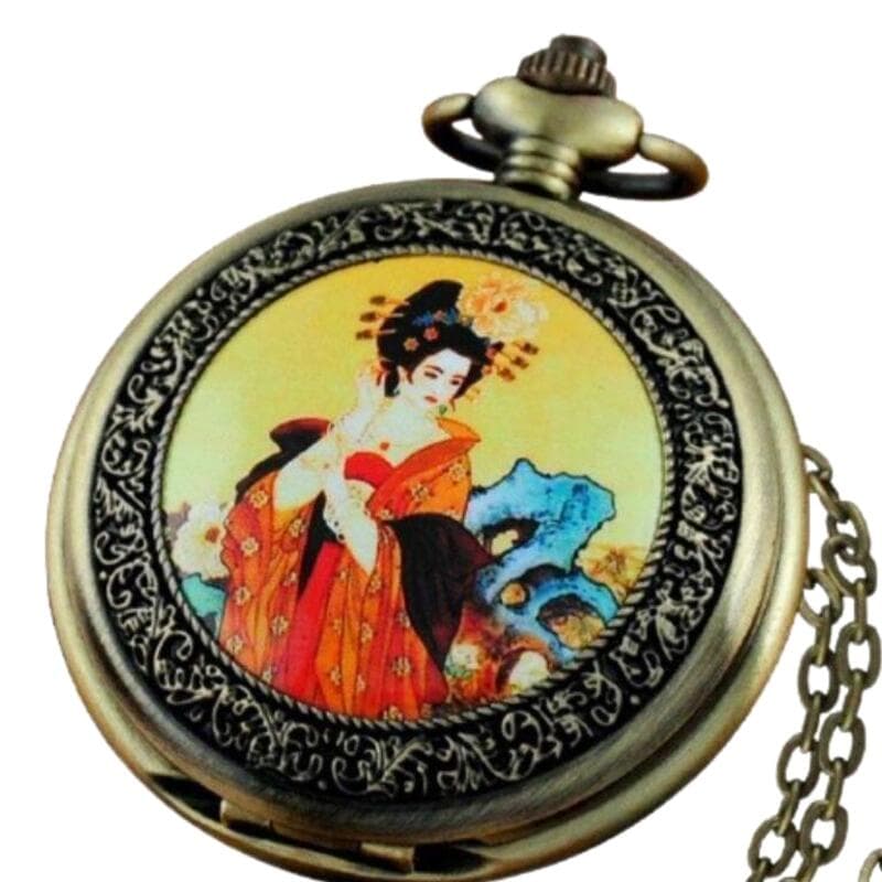 Montre à Gousset Steampunk Japonais