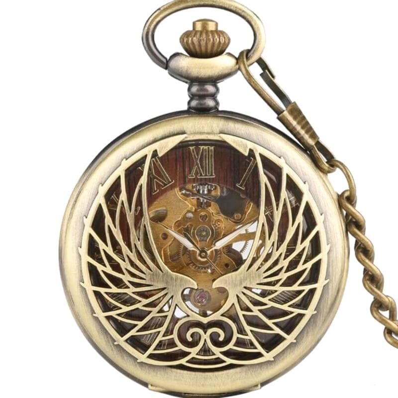 Montre à Gousset Steampunk Phénix