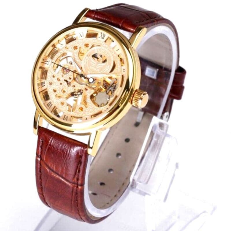 Montre Skeleton Homme